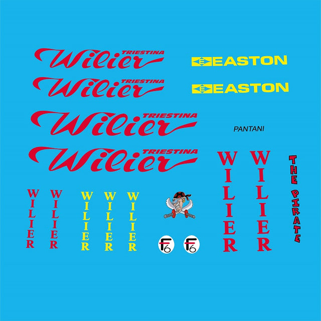 Wilier Set 970-Bicycle Decals