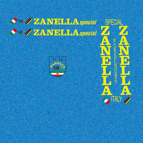 Zanella Bicycle Decals / Stickers