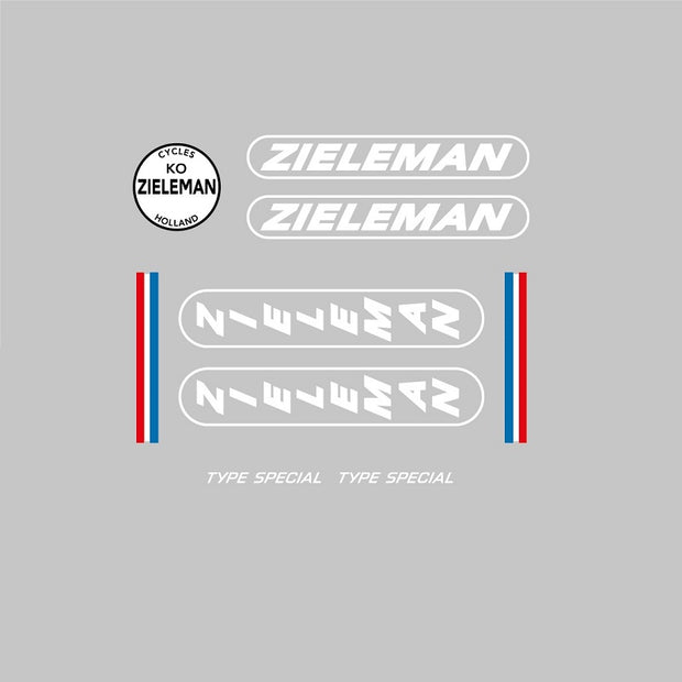 Zieleman SET 20-Bicycle Decals