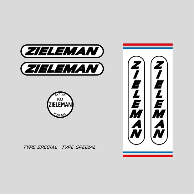 Zieleman SET 2-Bicycle Decals