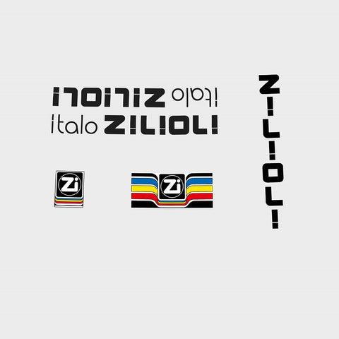 Zilioli Bicycle Decals / Stickers