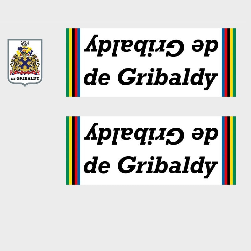 de Gribaldy Set 100-Bicycle Decals