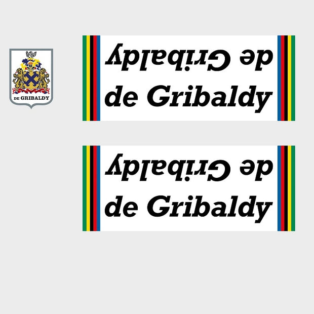 de Gribaldy Set 100-Bicycle Decals
